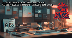 Como organizar sua rotina e aumentar a produtividade em 2025