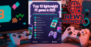 Top 10 jogos leves para PC em 2025: diversão sem exigir máquina potente